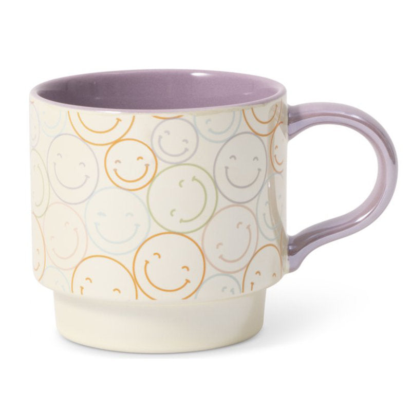 Brooklyn Steel Co. Mug - Pearlized Smiley Face - 414ml