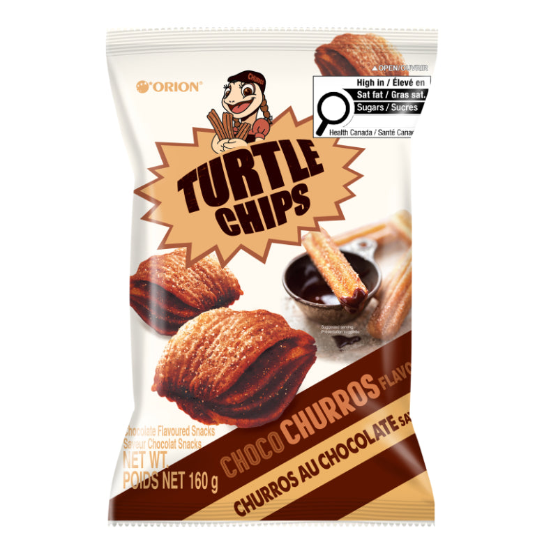 Orion Turtle Chips - Chocolate Flavoured - 160g