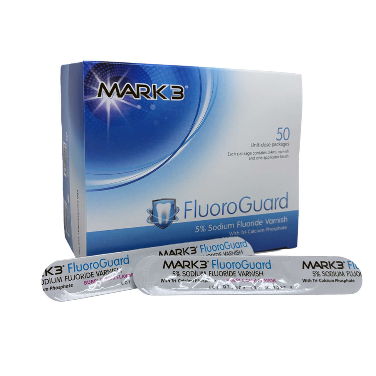 FluoroGuard 5% NAF Varnish with TCP 0.4ml 50/bx