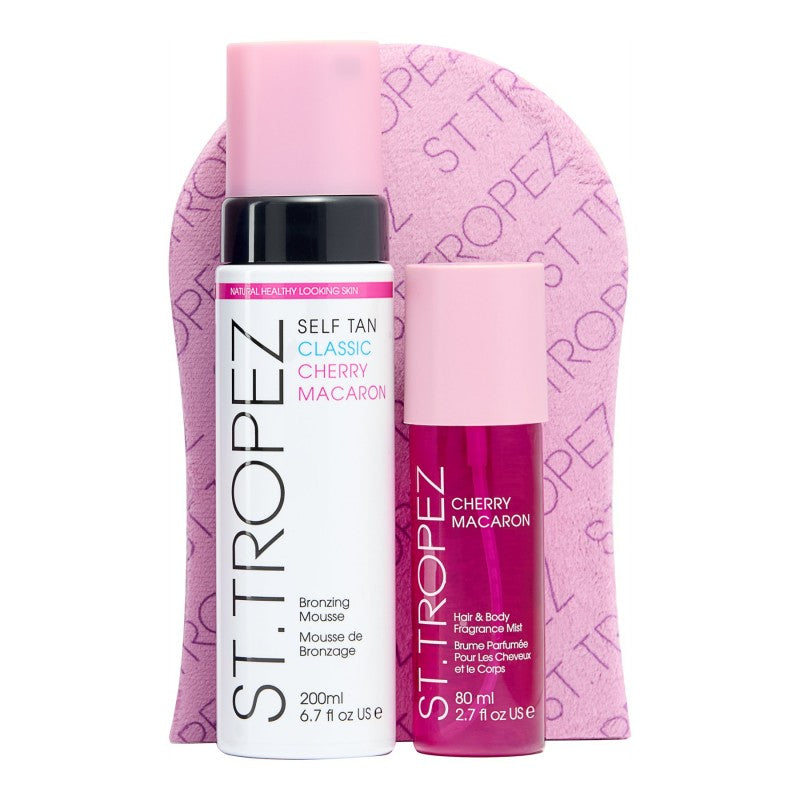 St.Tropez Cherry Macaron Self Tan Kit