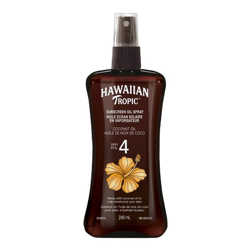 Hawaiian Tropic Sunscreen Oil - SPF 4 - 240ml