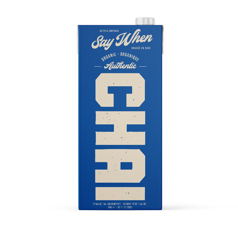 Say When Organic Authentic Chai - 946ml