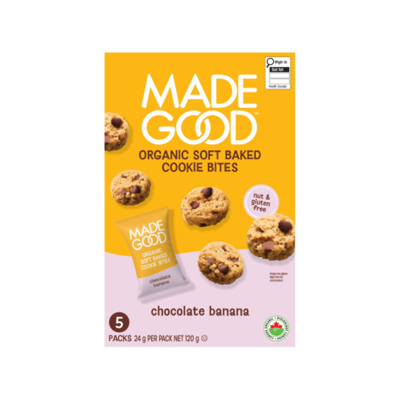 Made Good Organic Cookies - Chocolate Banana Mini - 120g/5pk