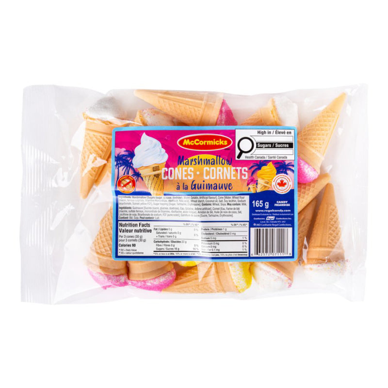 McCormicks Marshmallow Cones Candy - 165g