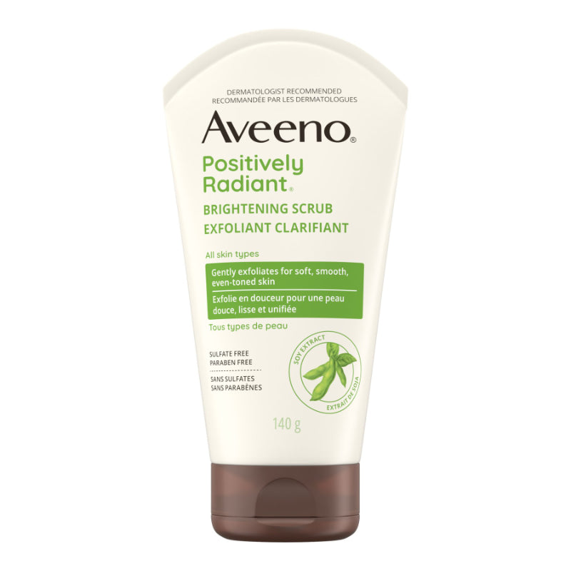 Aveeno Positively Radiant Skin Brightening Daily Face Scrub - 140g