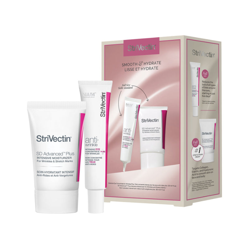 StriVectin Smooth & Hydrate Intensive Eye Concentrate and Intensive Moisturizing Concentrate Set - 2 piece