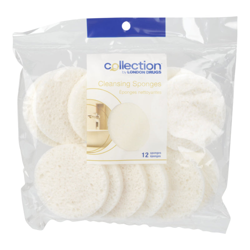 Collection by London Drugs Facial Cleansing Sponge - 12's