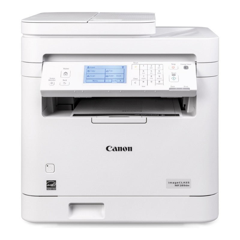 Canon ImageCLASS MF289dw Black and White Laser Multifunction Network Printer - 6354C005