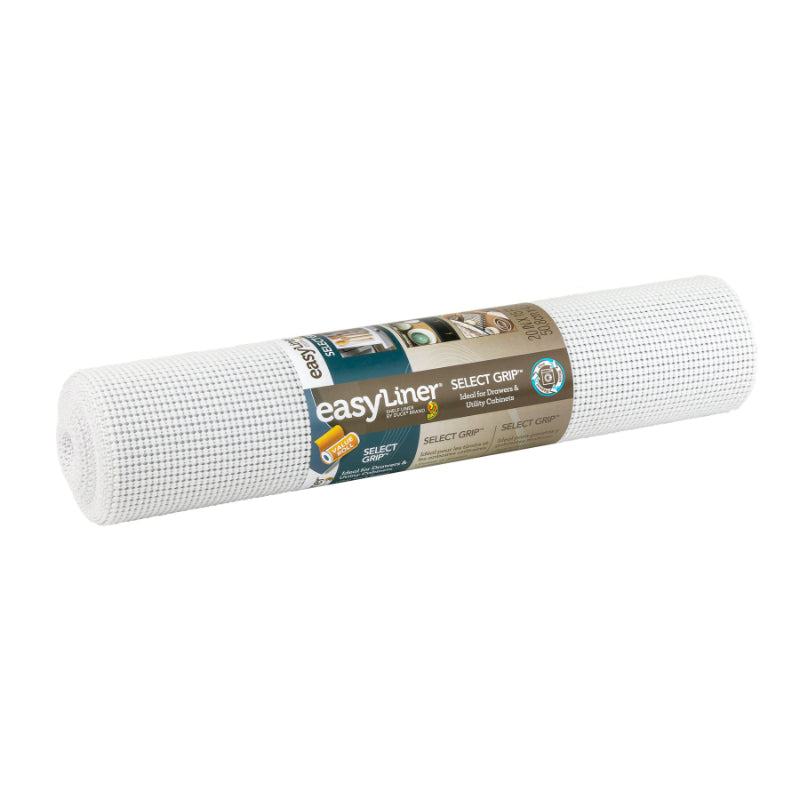 Shurtape Easyliner Select Grip Shelf Liner - White - 50.8cm x 4.57m