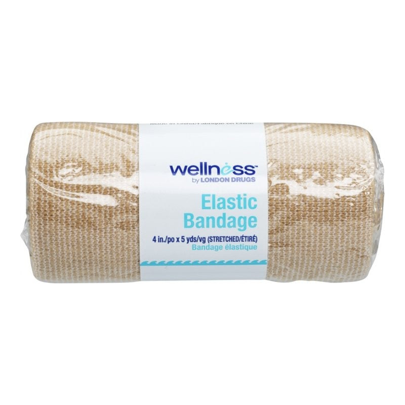 Wellness Elastic Gauze Bandage - 10.2 cm x 4.6 m