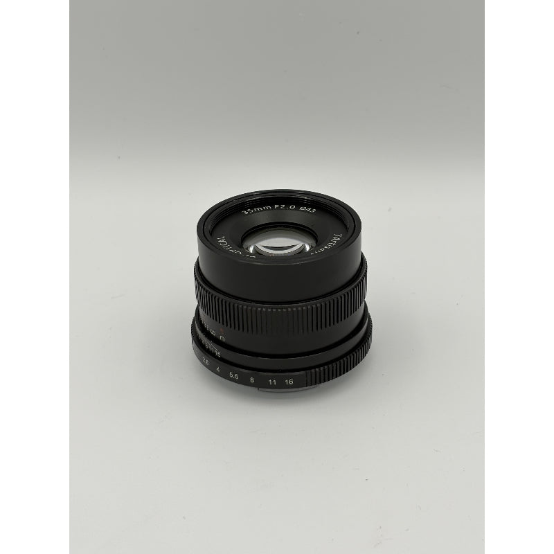 USED: TTArtisans 35mm f/2 Manual Focus Lens for Sony E-Mount - Black - 7/10 - #65753