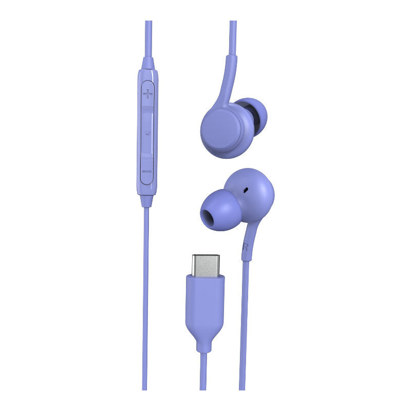 Boompods Digibuds USB-C In-Ear Headphones - Violet - BP-DIKVIL