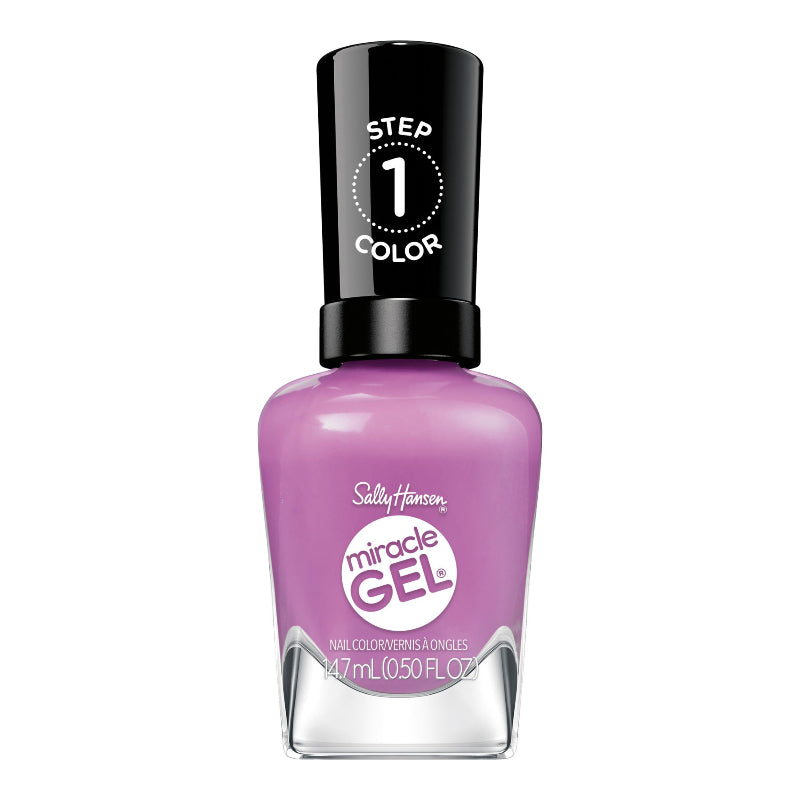 Sally Hansen Miracle Gel Supercharged Pinks Nail Color - Unstop-Purple