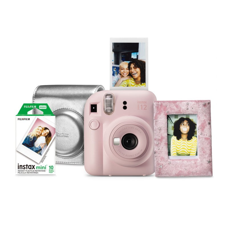 Fujifilm Instax Mini 12 Instant Camera Gift Set - Blossom Pink - 600024465