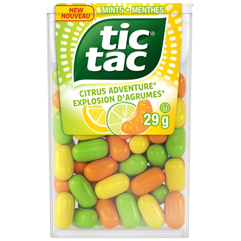 Tic Tac Citrus Adventure - 29g