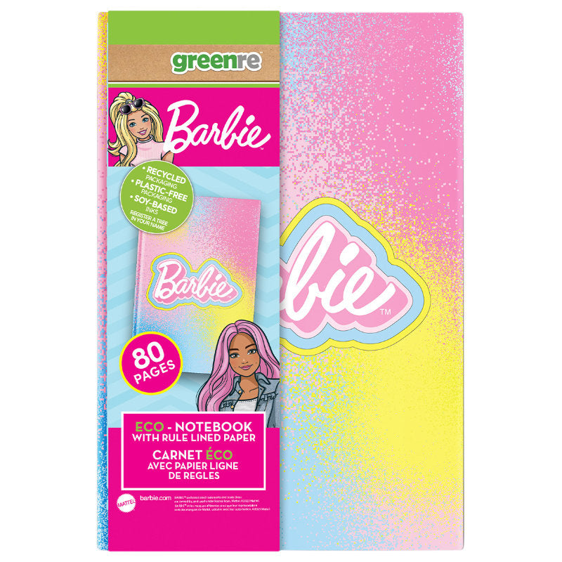 Barbie Hardbound Notebook - A4 sheet