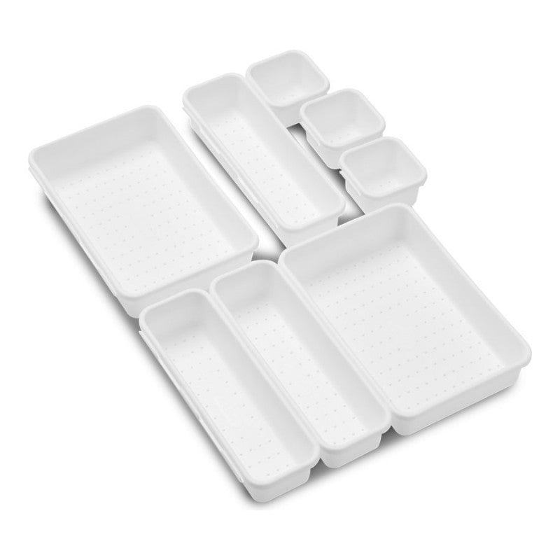 Madesmart Storage Bin Set - White - 8 piece