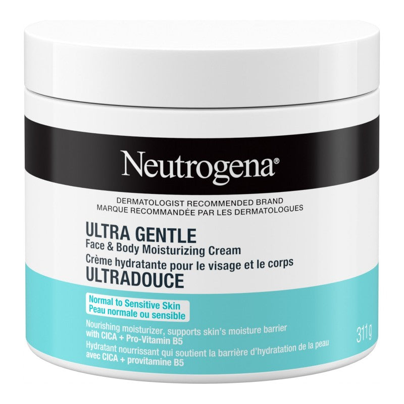 Neutrogena Ultra Gentle Face and Body Moisturizing Cream - 311g