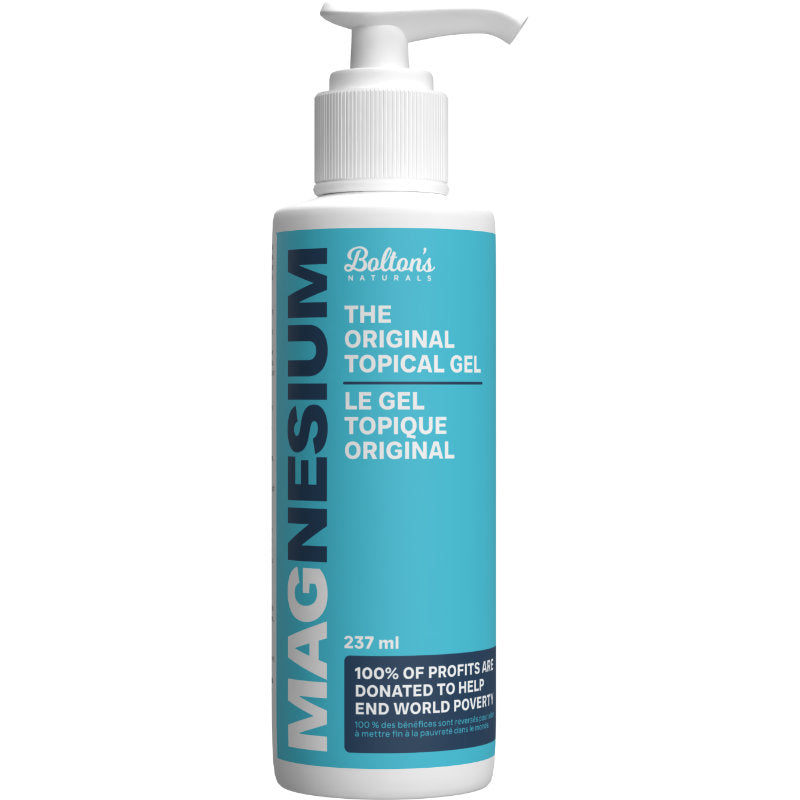Bolton's Naturals Topical Magnesium Chloride Gel - Unscented - 237ml
