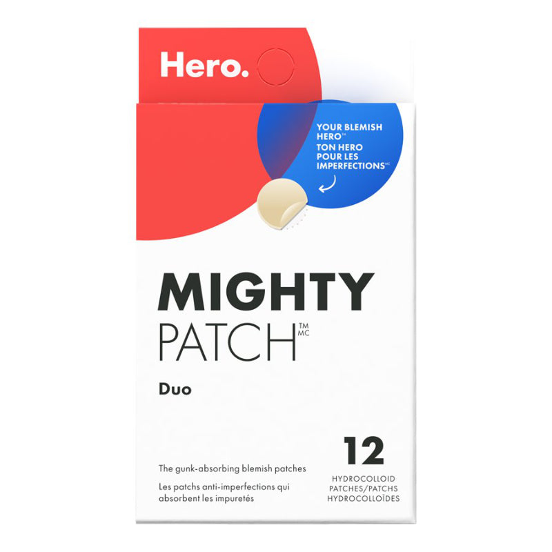 Hero Mighty Patch Duo Anti-Pimple Patch Set - 12's