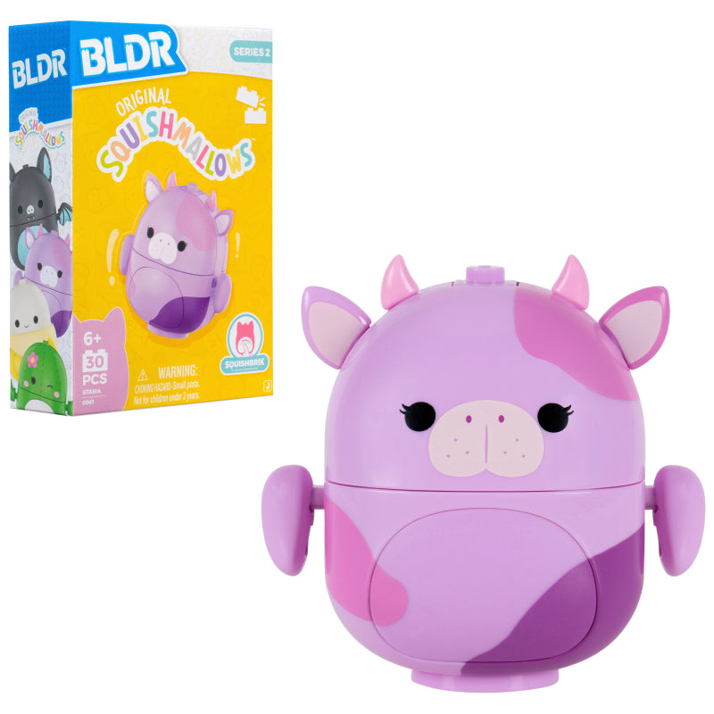 BLDR Original Squishmallows Building Playset - Stasia