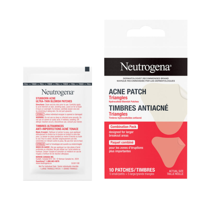 Neutrogena Triangles Combination Pack Acne Patch Set - 10 piece