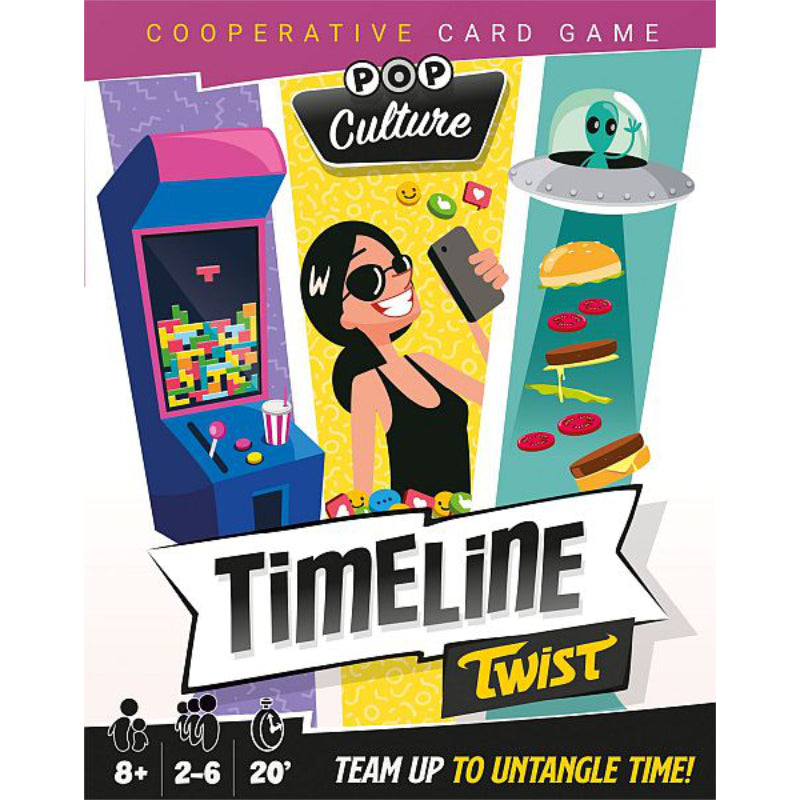 Timeline Twist - A Cooperative Card Game - Pop Culture