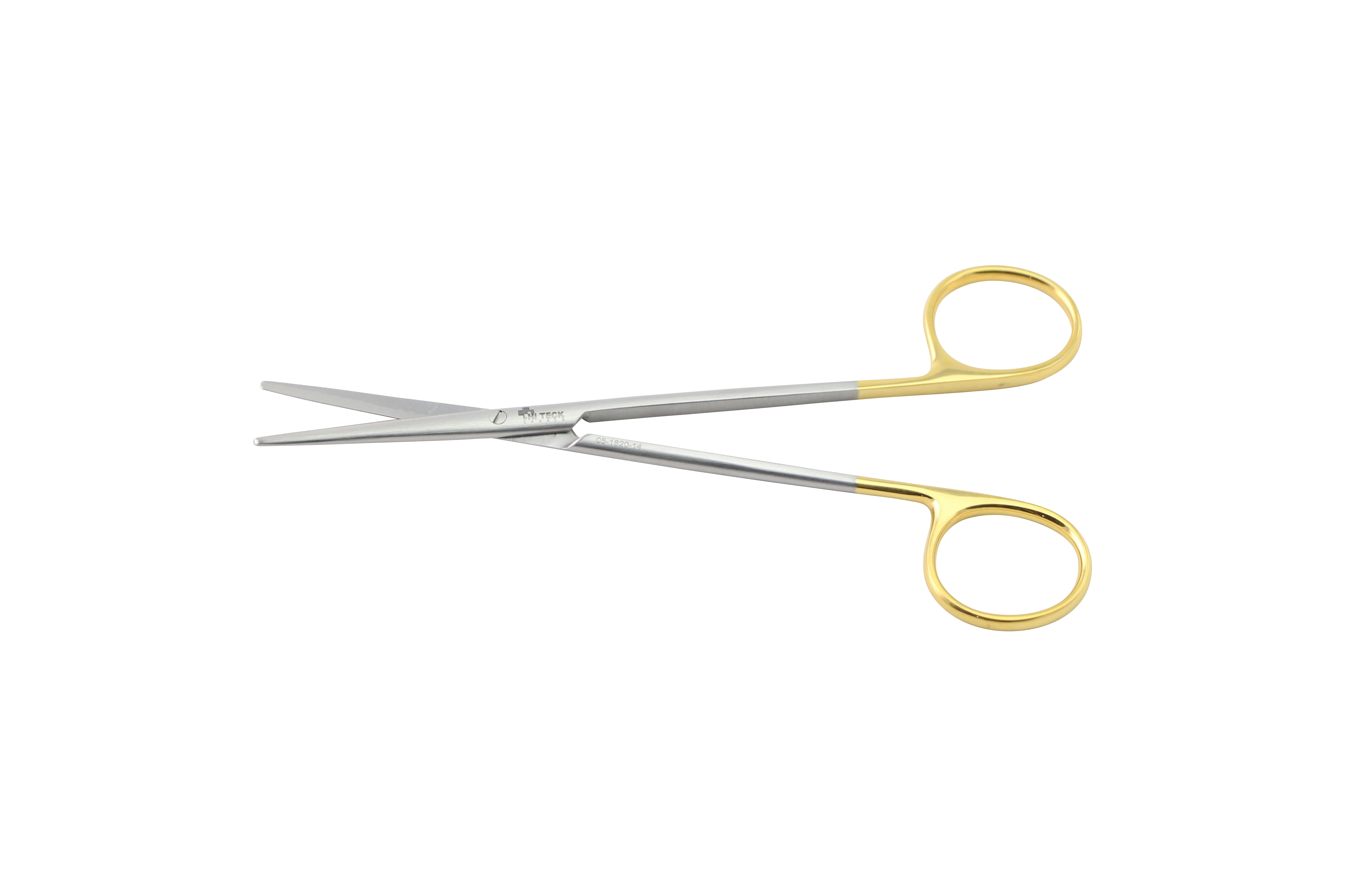 HiTeck Metzenbaum Fine (Delicate) Scissor, Straight, Blunt, Tungsten Carbide, 14.5CM