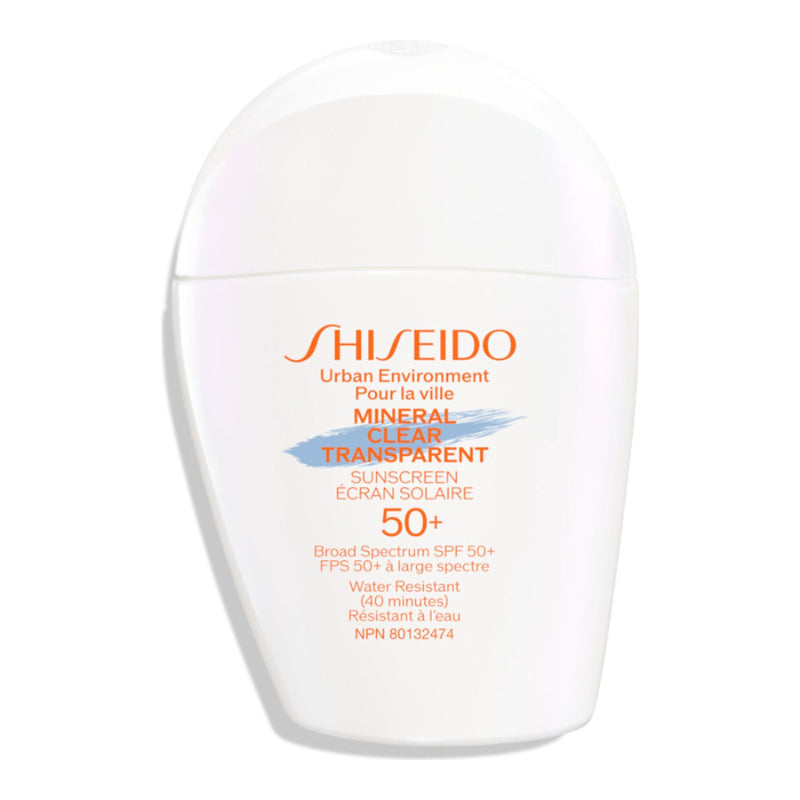 Shiseido Urban Environment Mineral Clear Sunscreen - SPF 50+ - 30ml