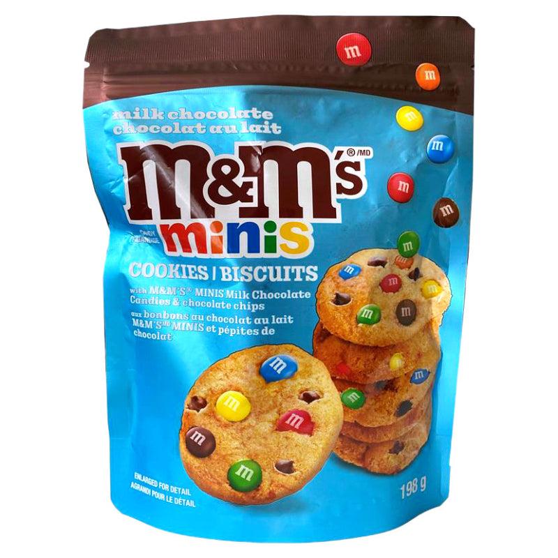 M&M's Minis Milk Chocolate Cookies - 198g