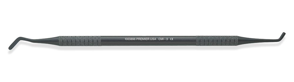 Composite/Plastic Filling Instruments – Manipulation CMI-3, Anodized Aluminum Black Handle, Double End