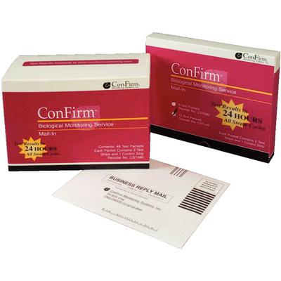 ConFirm Mail-In Sterilizer Monitoring System – Postage Paid Mail-In, 12/Pkg