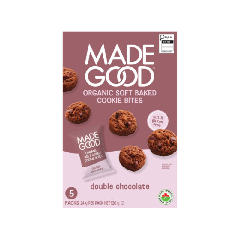 Made Good Organic Granola Bars - Double Chocolate Mini - 120g/5pk