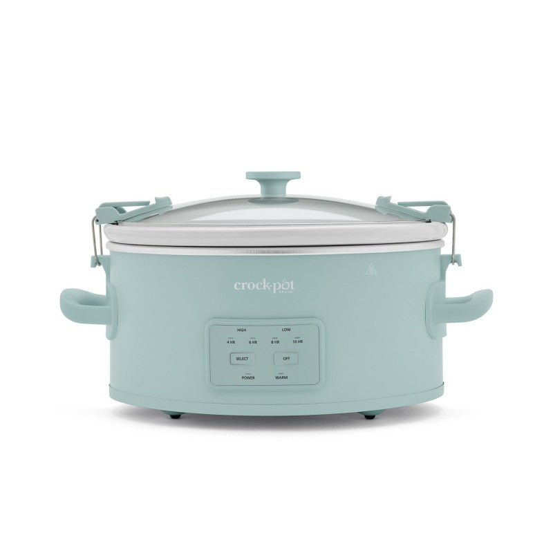 Crock-Pot Cook & Carry Slow Cooker - 5.68L - Ocean Fog Green
