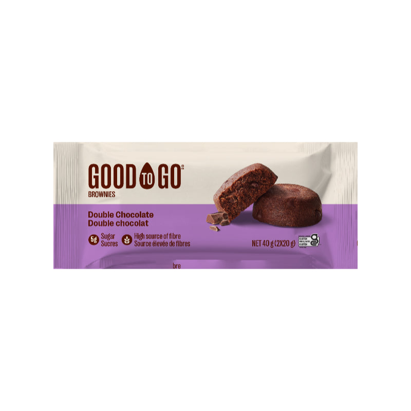 Good to Go Brownies - Double Chocolate - 2x20g