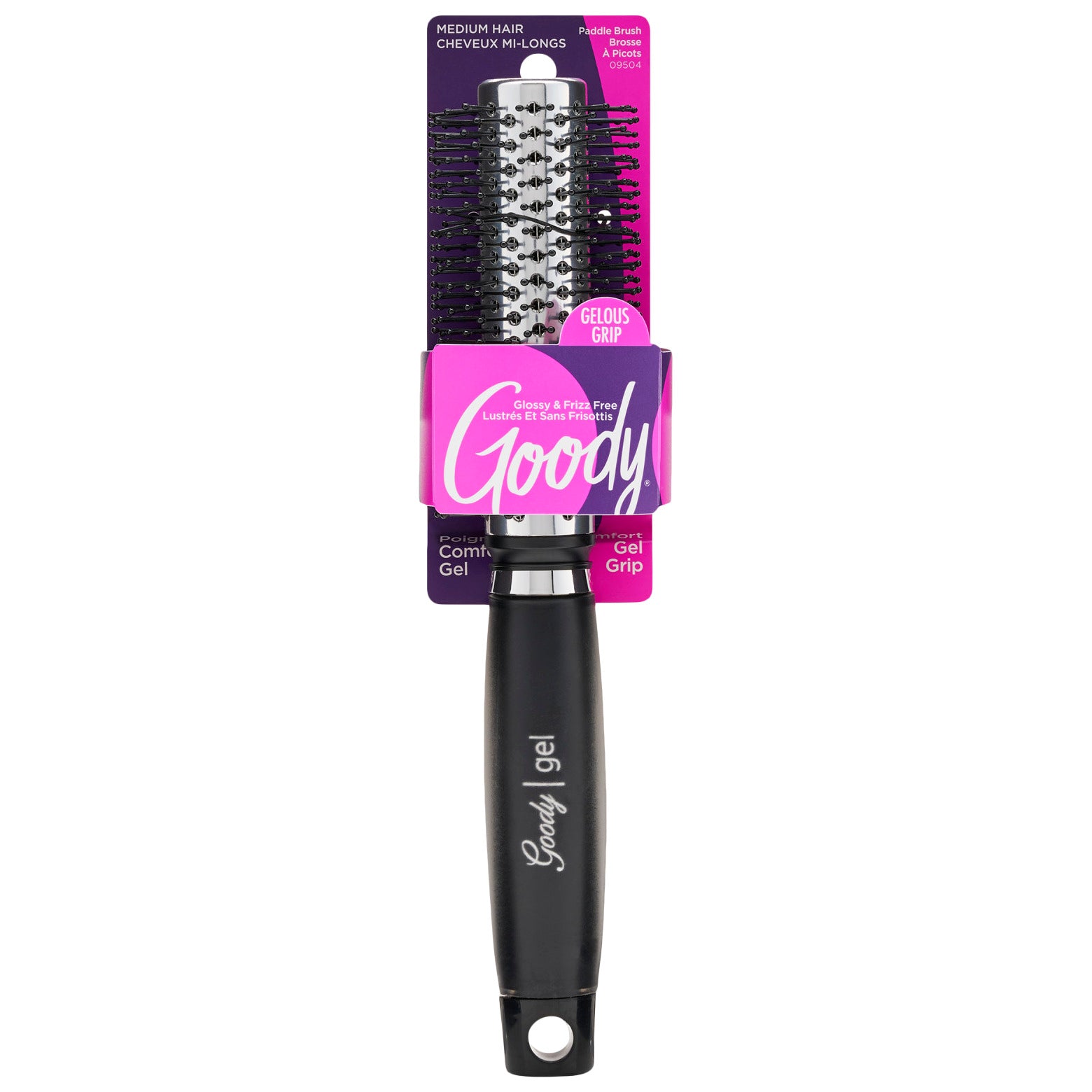 Goody Gel Grip Round Brush - 9504