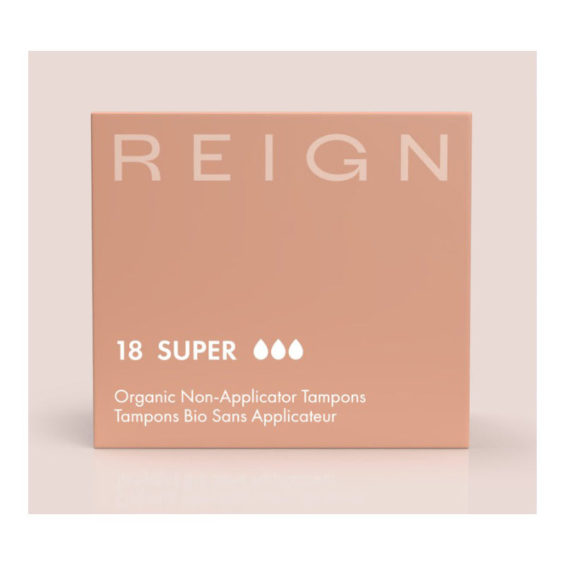 Reign Organic Tampons - Super - 18's
