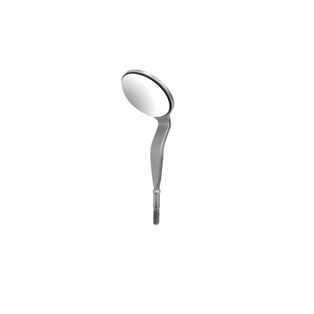 #5 Cone Socket Double Mirrors, Rhodium Coated, 24MM, Pack of 6