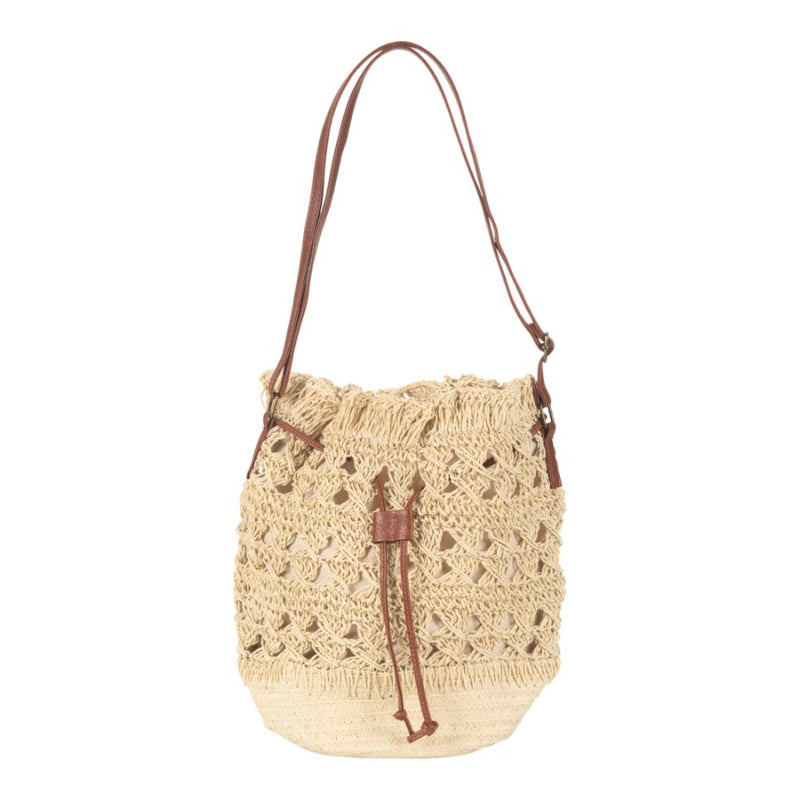 Collection by London Drugs Handmade Straw Shoulder Bag