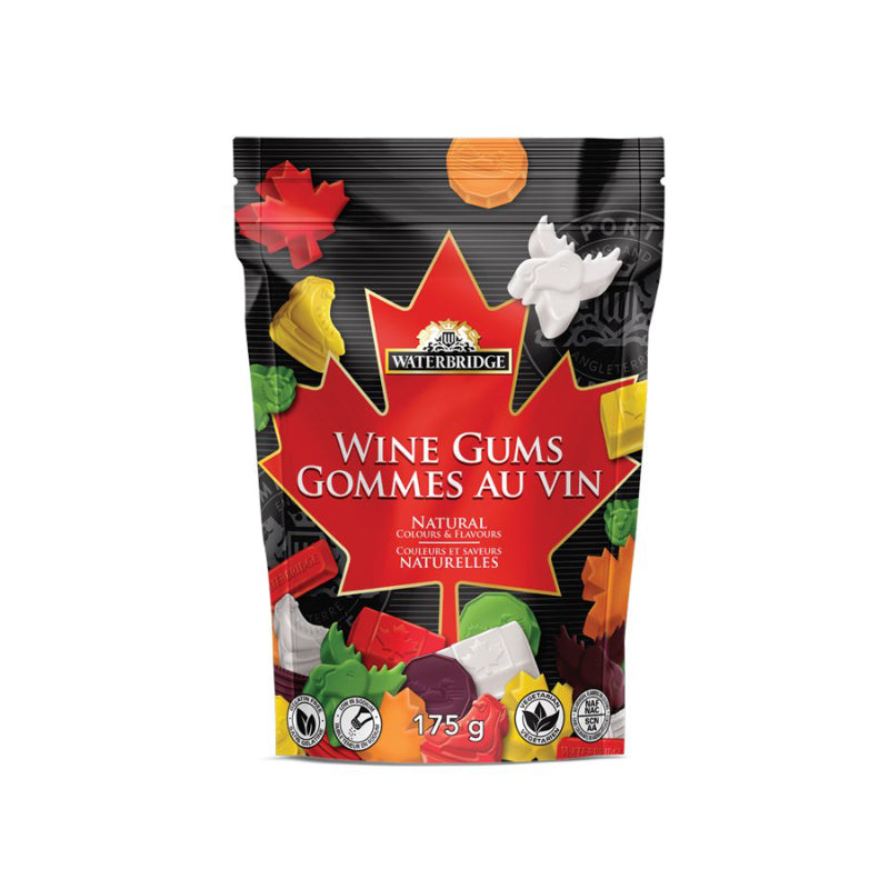 Waterbridge Canada Wine Gums - 175g