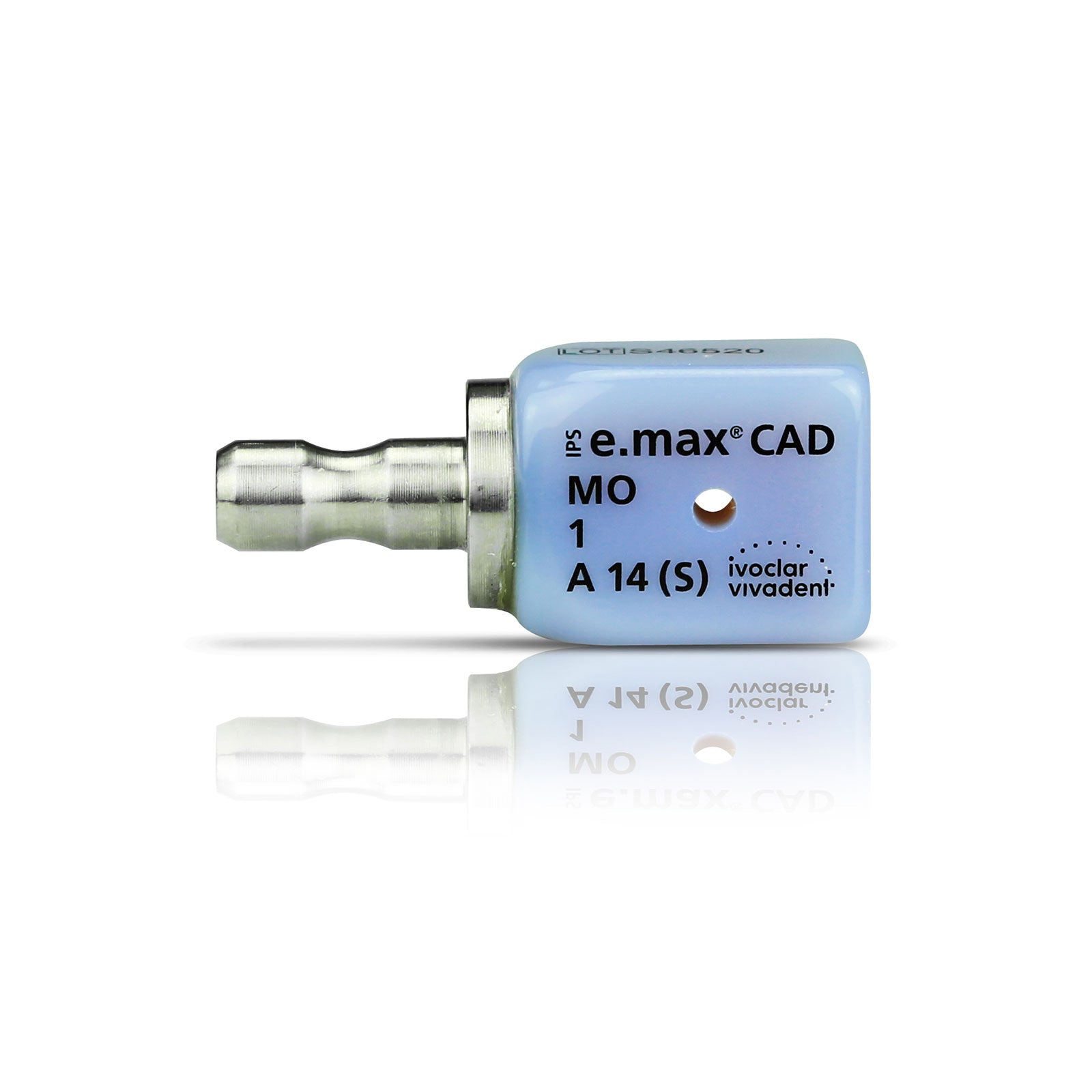 IPS e.max® CAD MO (Medium Opacity) Abutment Blocks – Size A14, 5/Pkg