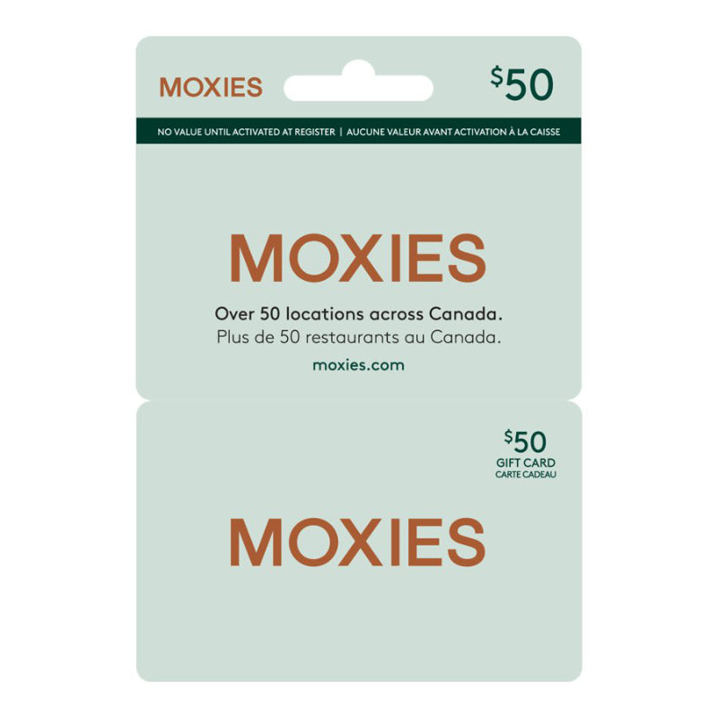 Moxies Gift Card - $50