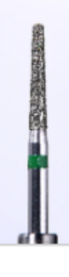 Diamond Bur, Flat End Taper 10/pk