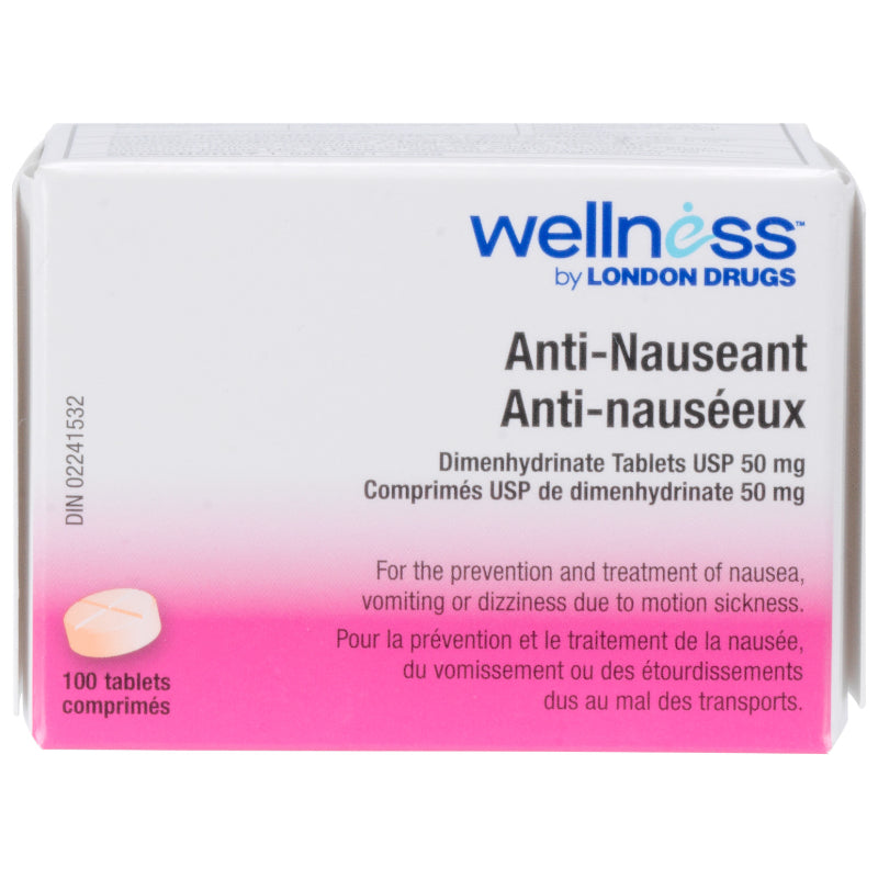 Wellness by London Drugs Anti-Nauseant - 100s