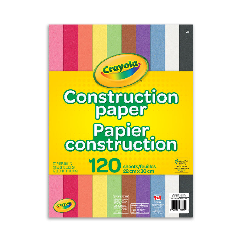 Crayola Construction Paper - 120 Sheets