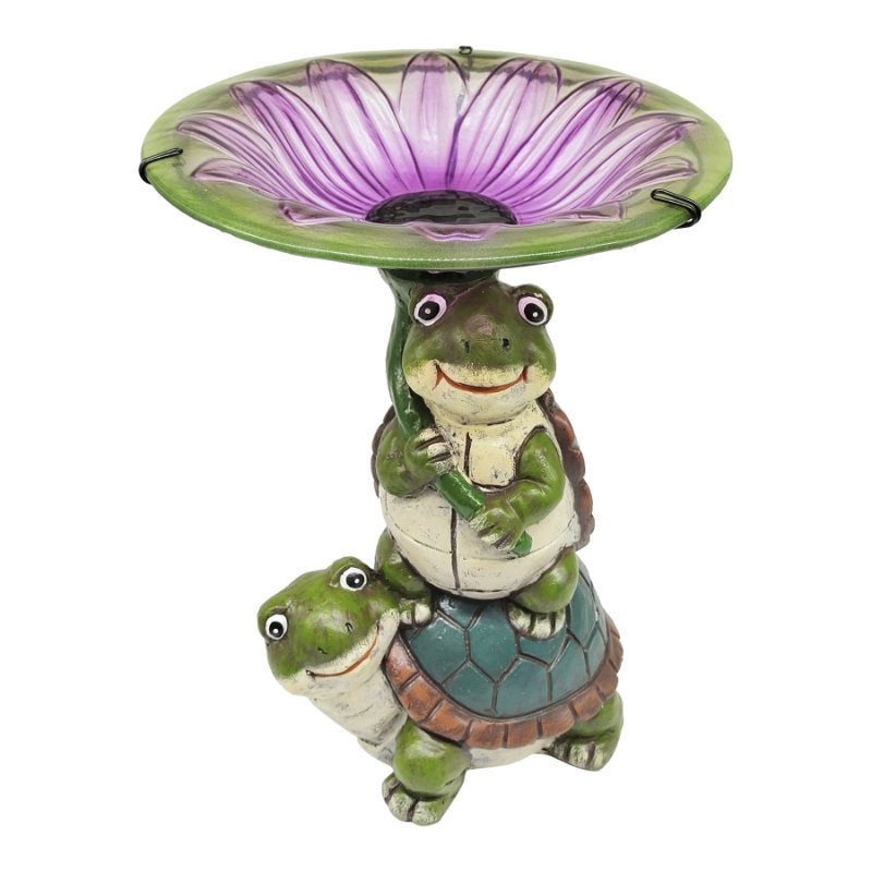 Collection by London Drugs Decorative Fountain / Bird Bath - Turtle