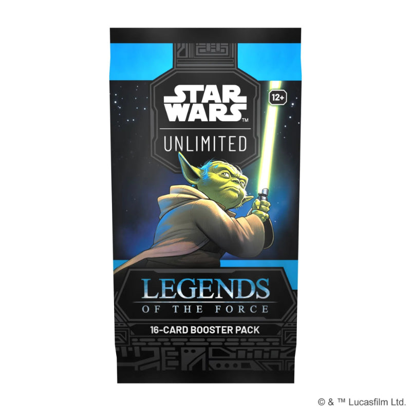 Star Wars Unlimited - Legends of the Force Booster Box - 16 Card