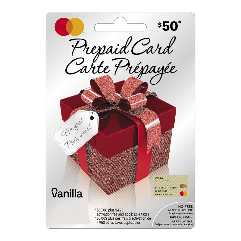 Vanilla Mastercard Gift Card - $50