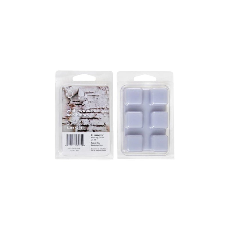iH casadecor Scented Wax Melts - White Woods - 6's
