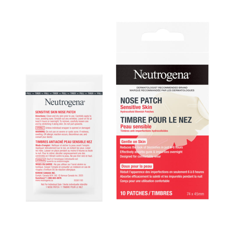 Neutrogena Sensitive Skin Hydrocolloid Blemish Patches - 10 piece